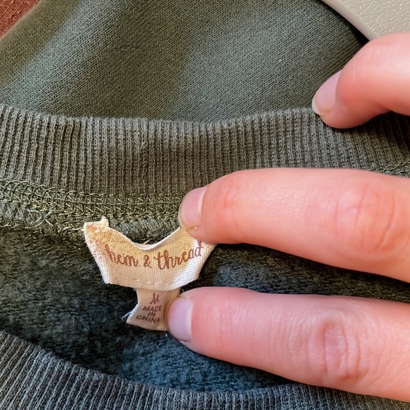 Hem & thread sweatsuit matching set - Picture 8 of 8